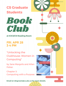 Books Still Matter in the Digital Age: The ICICS/CS Reading Room Book Club