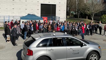 Smart Transportation Research Intersection Opens at UBC