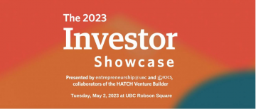 2023 HATCH Venture Builder Investor Showcase